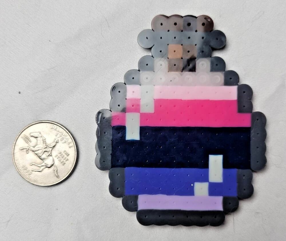 Omnisexual LGBT Potion Perler Pixel Art